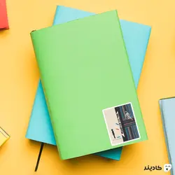 استیکر لپ تاپ کتابخانه