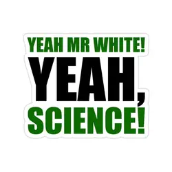 استیکر برکینگ بد - Yeah science
