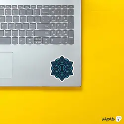 استیکر لپتاپ Code Mandala - React Framework