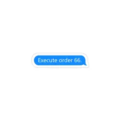 استیکر لپ تاپ دستور 66 را اجرا کنید