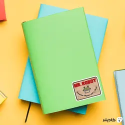 استیکر لپ تاپ مستر ربات - لوگوی سریال مستر روبات