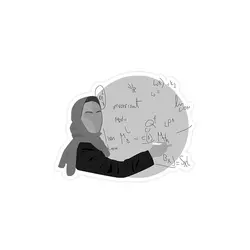 استیکر لپ تاپ مریم میرزاخانی - هنگام جوانی