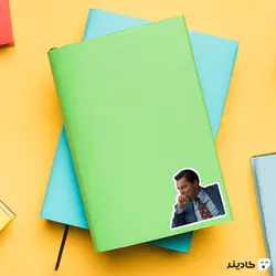 استیکر لپ تاپ میم دیکاپریو