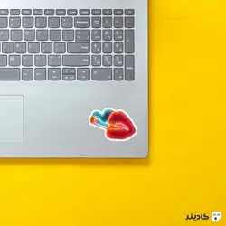 استیکر لپتاپ سیگار نئون