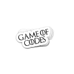 استیکر game of cods
