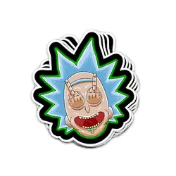 استیکر Melting Rick