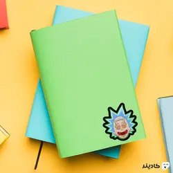 استیکر Melting Rick
