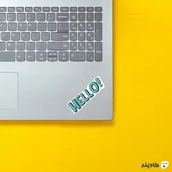 استیکر Hello
