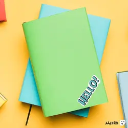 استیکر Hello
