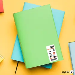 استیکر لپ تاپ بلیط سفر به مریخ