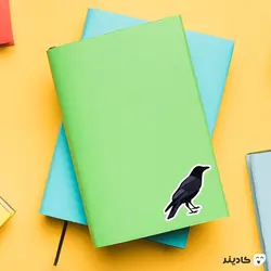 استیکر لپ تاپ سریال گیم آف ترونز - کلاغ