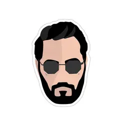 استیکر لپ تاپ - نوری کبیر