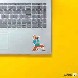 استیکر خبرنگار تن تن