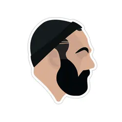 استیکر لپ تاپ - رامین نیم رخ (صابر ابر)