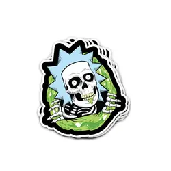 استیکر Skeleton rick