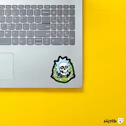 استیکر Skeleton rick