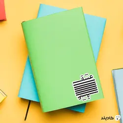 استیکر لپ تاپ تایپوگرافی عشق
