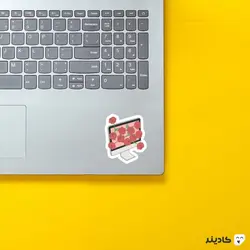 استیکر iMac, Cute But Sad