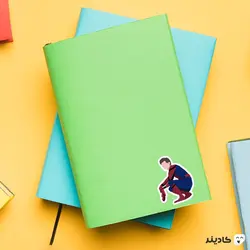 استیکر لپ تاپ مرد عنکبوتی تام هالند