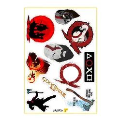 شیت استیکر 10 عددی God Of War