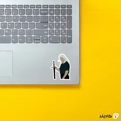استیکر لپ تاپ ویچر - گرالت از ریویا