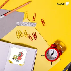 استیکر لپ تاپ - باب اسفنجی و اختاپوس