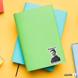 استیکر لپ تاپ استیکر لپ تاپ فیزیک - تسلا