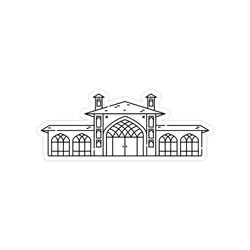 استیکر لپتاپ مسجد جامع ساری