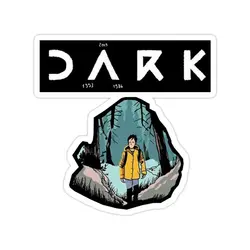 استیکر سریال دارک - dark artwork