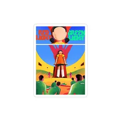 استیکر لپ تاپ اسکویید گیم – بازی چراغ سبز و قرمز