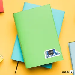 استیکر لپ تاپ استیکر لپ‌تاپ داروسازی - قرص