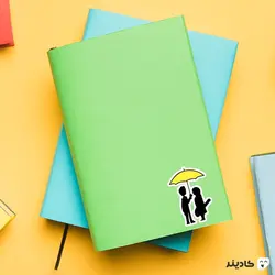 استیکر لپ تاپ آشنایی با مادر - شخصیت‌های سریال زیر باران