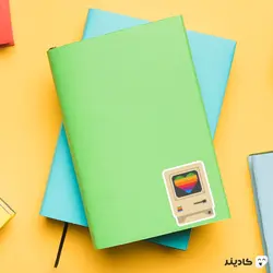 استیکر لپ تاپ استیو جابز - مانیتور مک