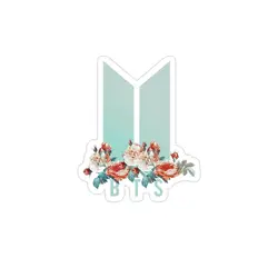 استیکر لپ تاپ گروه BTS - لوگوی گروه bts