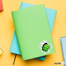 استیکر لپ تاپ هالک شگفت انگیز