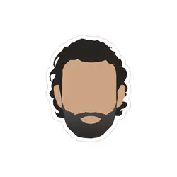 استیکر لپ تاپ پوستر ریک