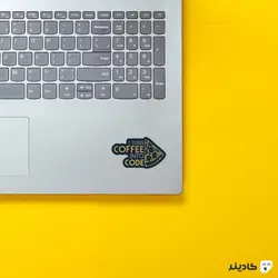 استیکر Coffee into code