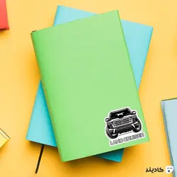 استیکر لپ تاپ شرکت Toyota - حضرت لندکروز