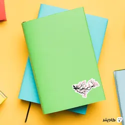 استیکر لپ تاپ- درخت شکوفه گیلاس ساکورا
