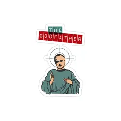 استیکر لپ تاپ پدرخوانده - مجموعه فیلم godfather