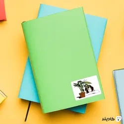 استیکر لپ تاپ نقاشی ماتیلدا