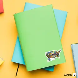 استیکر لپ تاپ کشور ایالات متحده آمریکا - پلاک خودرو ایالات‌های آمریکا