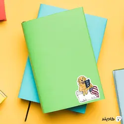 استیکر لپ تاپ کشور ایالات متحده آمریکا - هاپوی آمریکایی