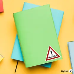 استیکر لپ تاپ سریال دکتر هو - هشدار نرد