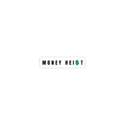 استیکر لپ تاپ مانی هیست - لوگوی اسم سریال