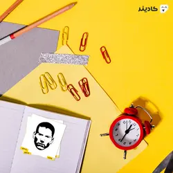 استیکر لپ تاپ فرار از زندان - پوستر سیاه سفید مایکل