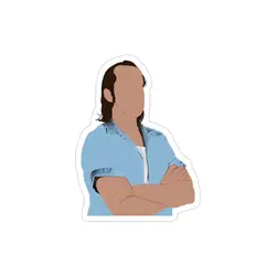 استیکر لپ تاپ فرار از زندان - پوستر جان آبروزی