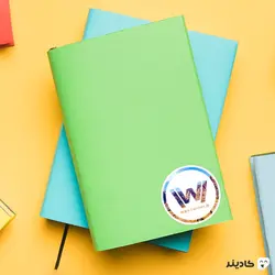استیکر لپ تاپ لوگوی وست ورلد
