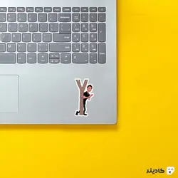 استیکر فوتبالی - فرهاد مجیدی