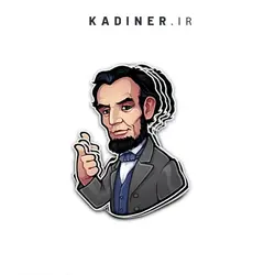 استیکر آبراهام لینکلن